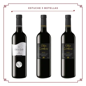 Estuche 3 botellas: 1 Irujo Vendimia Seleccionada + 2 Viña Lombas, Garnacha