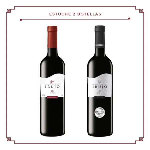 Estuche 2 botellas: Irujo Crianza + Irujo Vendimia Seleccionada