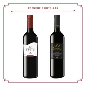 Estuche 2 botellas: Irujo Crianza + Viña Lombas