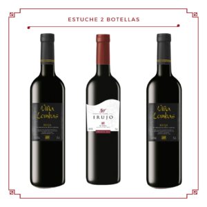 Estuche 3 botellas: 1 Irujo Crianza + 2 Viña Lombas, Garnacha