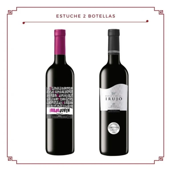 Estuche 2 botellas: Irujo Joven + Irujo Vendimia Seleccionada