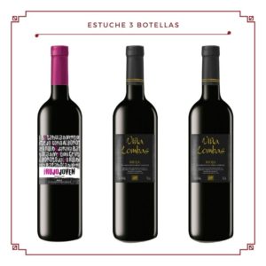Estuche 3 botellas: 1 Irujo Joven + 2 Viña Lombas, Garnacha
