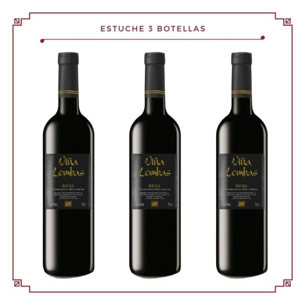 Estuche 3 botellas: Viña Lombas, Garnacha