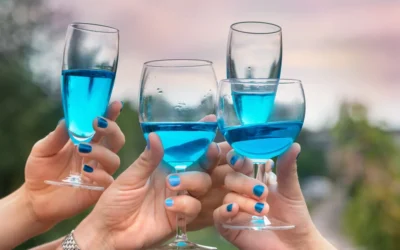 El Misterio del “Vino Azul”: La Innovación que Rompe las Reglas del Vino